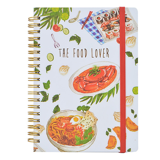 Sổ Lò Xo Lover Journal - The Food Lover 