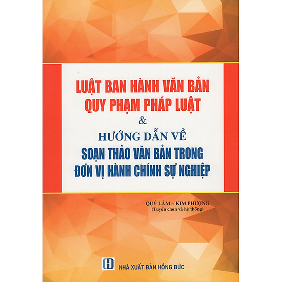 Luật ban hành văn bản quy phạm pháp luật - ảnh sản phẩm 1