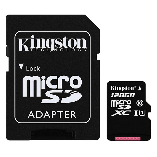 Kết quả hình ảnh cho THẺ NHỚ KINGSTON 128GB