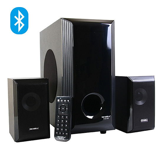 Loa Vi Tính SoundMax A-2118/2.1 60W Tích Hợp Bluetooth 4.0 - Hàng Chín...