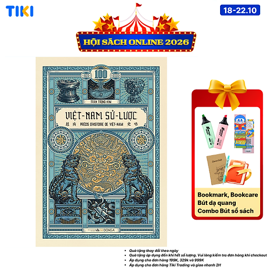 Mua Sách Việt Nam Sử Lược (Ấn Bản Kỉ Niệm 100 Năm Xuất Bản Lần Đầu