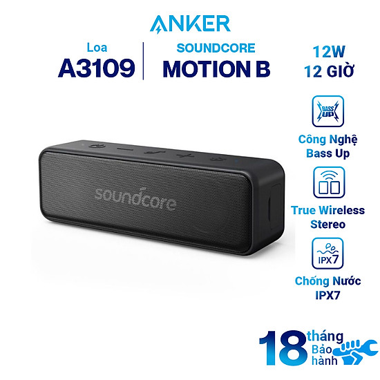 Loa bluetooth anker soundcore motion b - a3109 - hàng chính hãng - ảnh sản phẩm 1