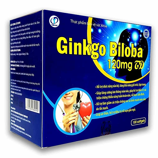 Ginkgo biloba - viên uống hỗ trợ chức năng não bộ - ảnh sản phẩm 3