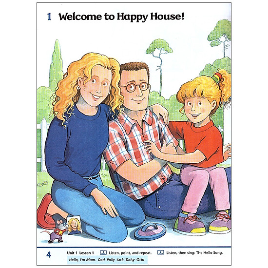 Happy house class book level 1 - ảnh sản phẩm 2