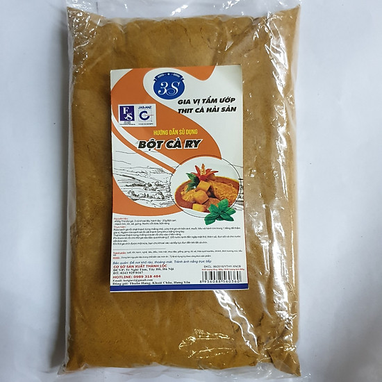 Bột cà ry 3s 500g gói - ảnh sản phẩm 3