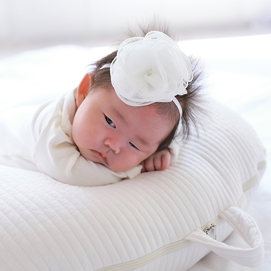 Gối chống trào ngược rototo bebe chính hãng chất liệu cotton chần bông - ảnh sản phẩm 6