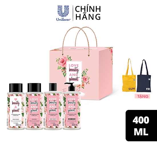 Bộ sản phẩm nuôi dưỡng tóc óng mượt và da khỏe sáng mịn love beauty and - ảnh sản phẩm 1