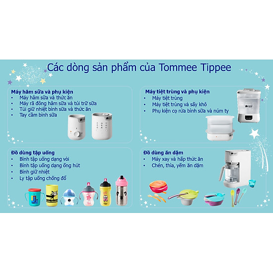 Bình tập uống có vòi cho bé tommee tippee first sippee 150ml từ 4 tháng - ảnh sản phẩm 10