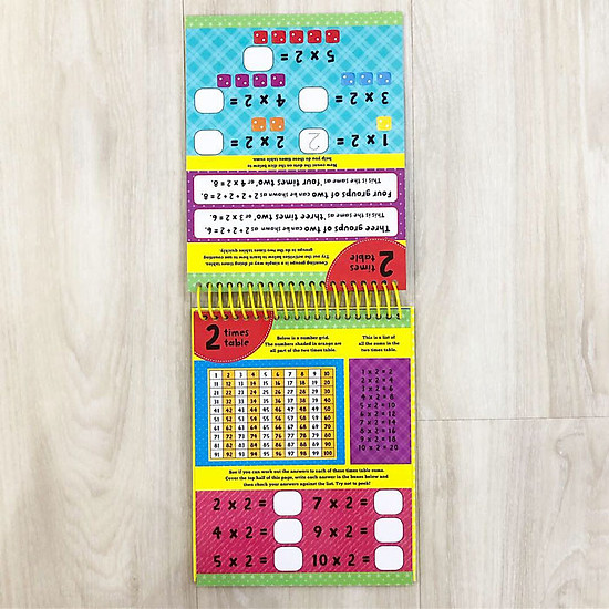 Tiny tots easel first learning times tables includes a wipe-clean pen - ảnh sản phẩm 6