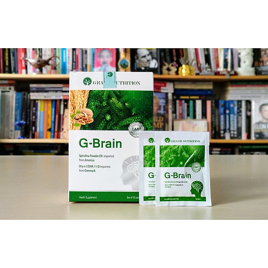 Combo 3 hộp cốm sữa tảo non g-brain dành cho bé - ảnh sản phẩm 2