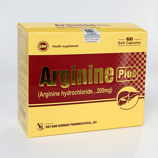 Thực phẩm bảo vệ sức khoẻ arginine plus giúp bổ gan, giải độc gan - ảnh sản phẩm 2