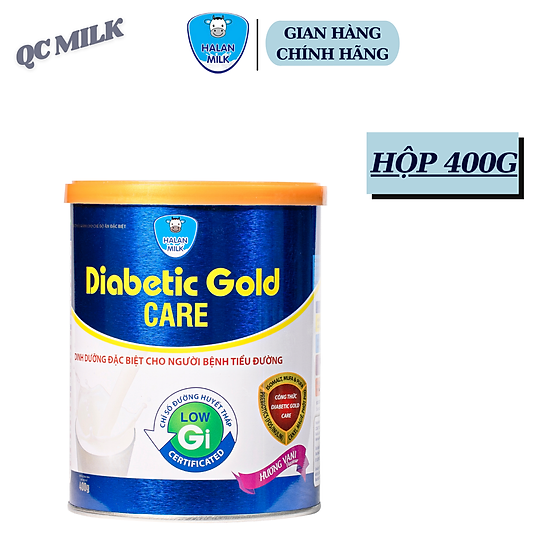 Sữa tiểu đường diabetic gold care 400g900g giúp ổn định đường huyết - ảnh sản phẩm 1