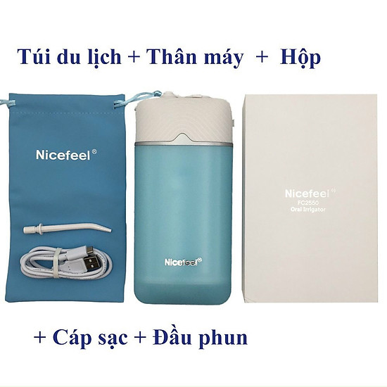 Đầu phun máy tăm nước mini nicefeel fc2550 - ảnh sản phẩm 4