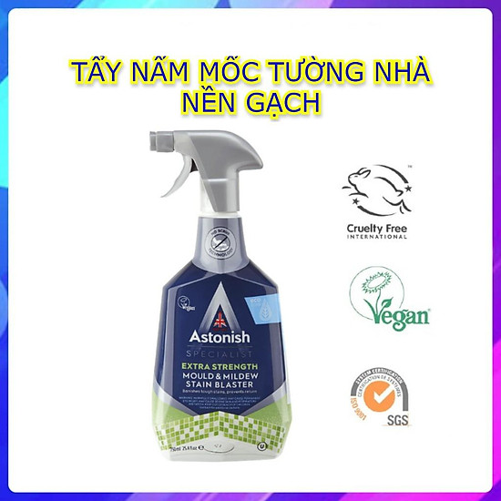 Nước tẩy bồn cầu mốc silicon mốc cao su mốc tường nhà loại bỏ cặn vôi và - ảnh sản phẩm 2