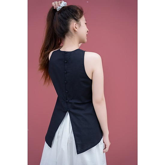 Set váy yếm , đầm yếm tiểu thư màu đen mix cùng áo sơ mi tay bồng trắng  phong cách Hàn Quốc | Lazada.vn