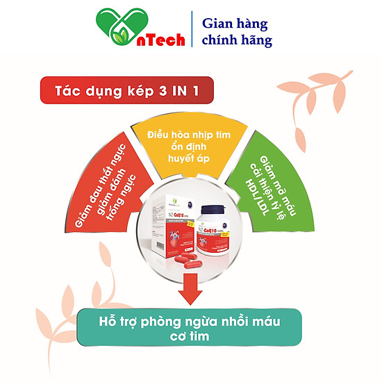 Viên uống go co q10 160mg hỗ trợ ngăn lão hóa tim mạch phòng ngừa tai biến - ảnh sản phẩm 3