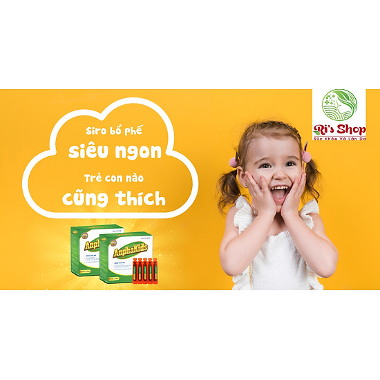 Siro bổ phế anphakids anphamec- ho khan, ho có đờm, ho do cảm lạnh - ảnh sản phẩm 9