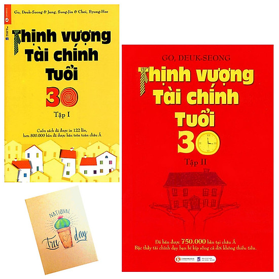 Combo sách thịnh vượng tài chính tuổi 30 trọn bộ 2 tập  tặng kèm sổ tay - ảnh sản phẩm 1