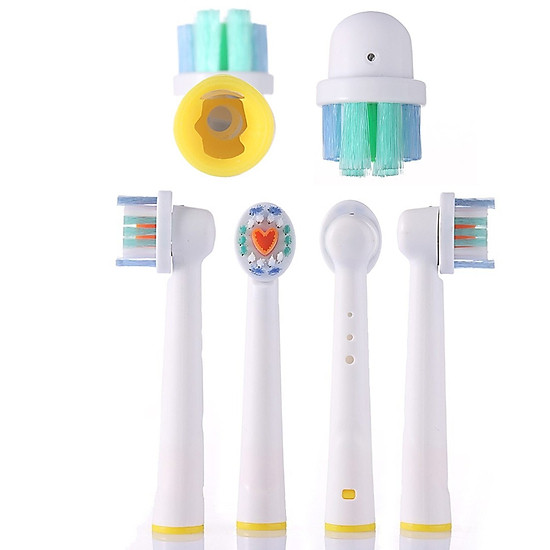 Bộ 4 đầu bàn chải đánh răng điện cho mọi loại máy braun oral b ye623 làm - ảnh sản phẩm 5