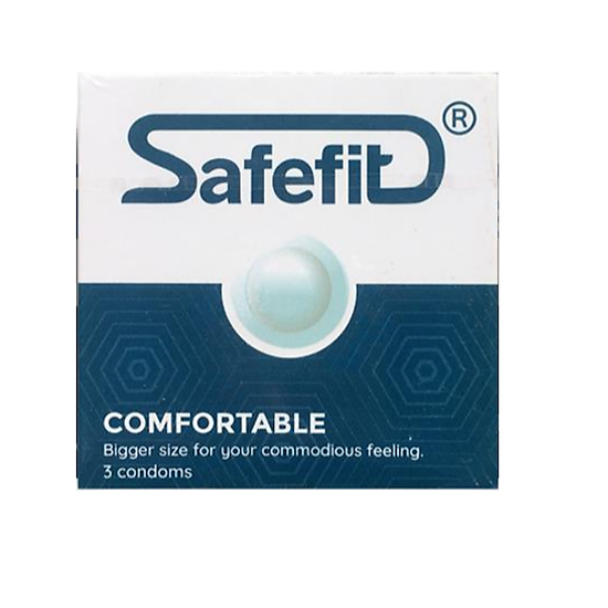 Bộ 3 hộp bao cao su safefit siêu mỏng size 52mm - hộp 3 chiếc - ảnh sản phẩm 3