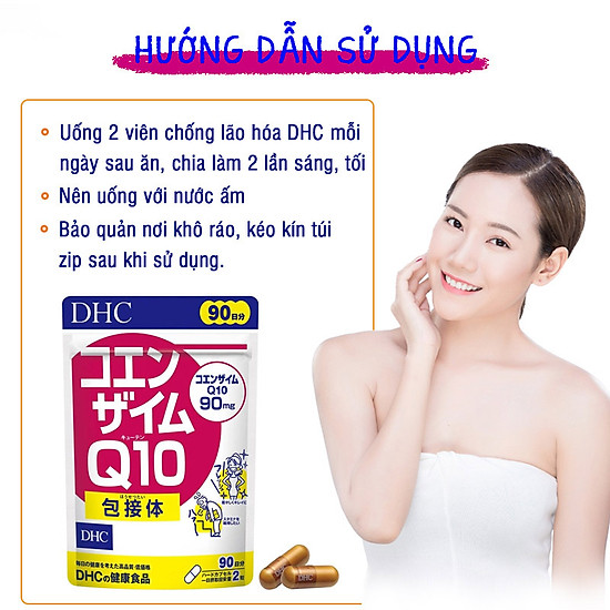 Viên uống chống lão hóa da dhc nhật bản coenzyme q10 thực phẩm chức năng - ảnh sản phẩm 8