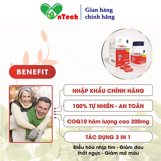 Viên uống go co q10 160mg hỗ trợ ngăn lão hóa tim mạch phòng ngừa tai biến - ảnh sản phẩm 4