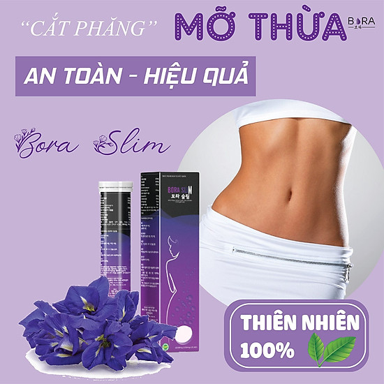 Viên sủi hỗ trợ giảm cân bản cao cấp hàn quốc bora slim plus 18 viên - ảnh sản phẩm 3