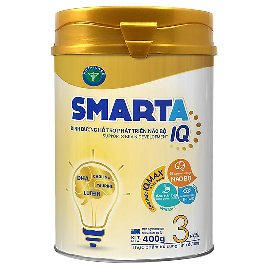 Sữa bột smarta iq 3 hỗ trợ phát triển não bộ & dinh dưỡng cho bé 1-3 tuổi - ảnh sản phẩm 1