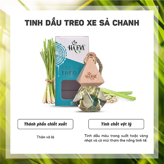 Tinh dầu sả chanh treo xe ô tô, phòng ngủ, tủ quần áo - ảnh sản phẩm 2