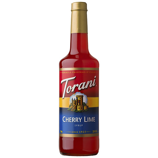 Sirô torani chanh anh đào - cherry lime syrup 750ml - ảnh sản phẩm 1