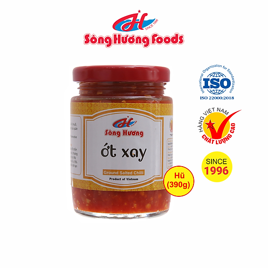 Ớt tươi xay sông hương foods hũ 390g - ảnh sản phẩm 1