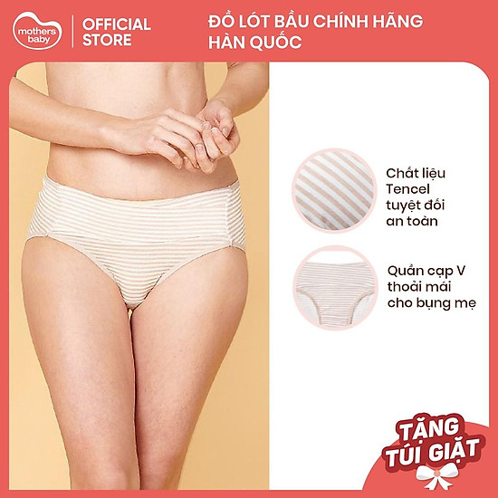 Quần lót bầu và sau sinh cạp v, nhẹ, thoáng - ảnh sản phẩm 3