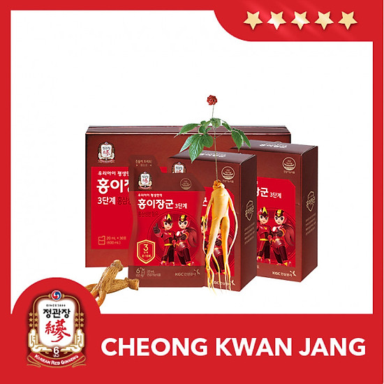 Hồng sâm cho trẻ em kgc cheong kwan jang giai đoạn 3 8-10 tuổi - ảnh sản phẩm 1