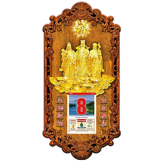 ý nghĩa tranh treo tường 3 ông Phúc Lọc Thọ