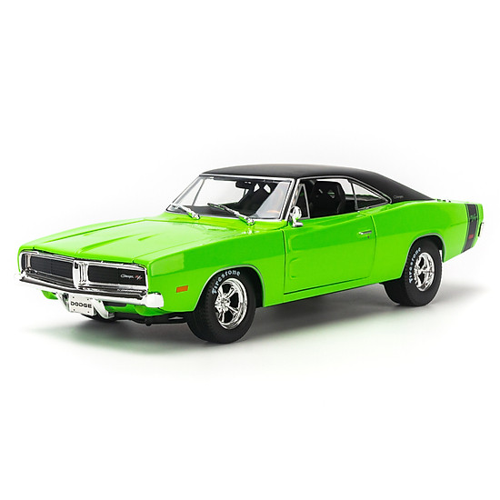 Mô hình xe dodge charger r t 1969 1 18 maisto - 32612 - ảnh sản phẩm 2