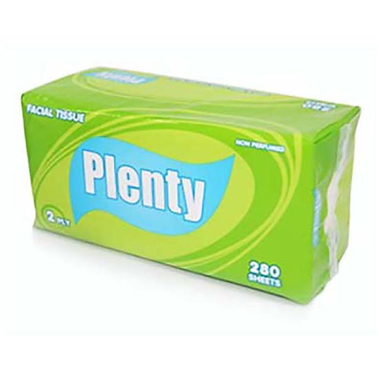 Khăn giấy rút plenty 2 lớp, 280 tờ gói - ảnh sản phẩm 2