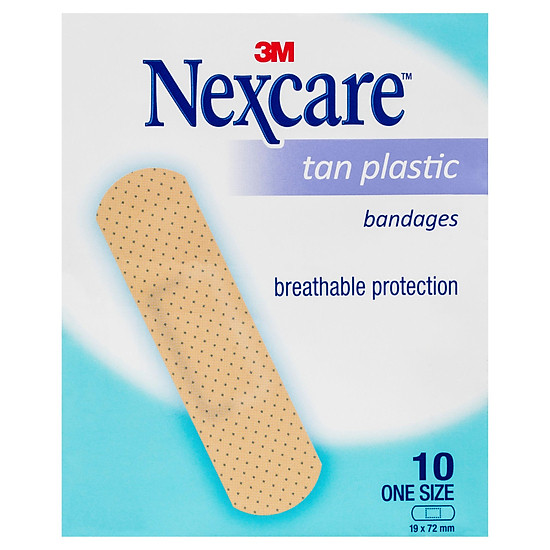 Băng keo cá nhân nexcare 3m 19x72mmmàu da, keo siêu dính, co dãn tốt - ảnh sản phẩm 3