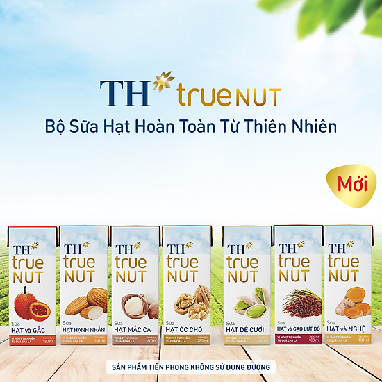 Combo 4 hộp sữa hạt óc chó th true nut 1l 1l x 4 - ảnh sản phẩm 4