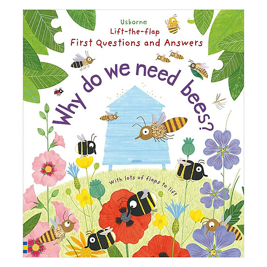 Sách thiếu nhi tiếng anh - usborne why do we need bees - ảnh sản phẩm 1