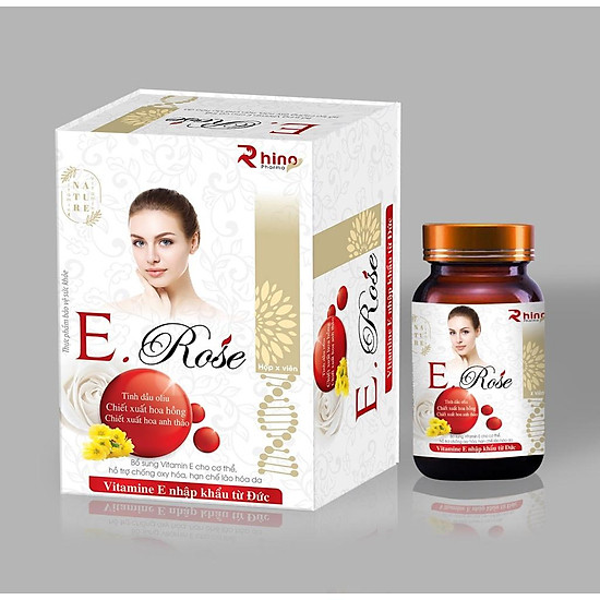 Thực phẩm bảo vệ sức khỏe, viên uống hỗ trợ vitamin e cho cơ thể - ảnh sản phẩm 3