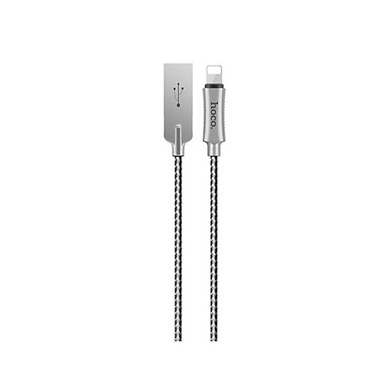 Cáp sạc iPhone HoCo U10 cổng Lightning (Đen) 