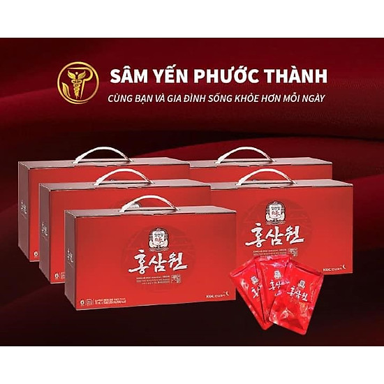 Nước tăng lực hồng sâm won kgc cheong kwan jang 70ml x 15 gói. - ảnh sản phẩm 2