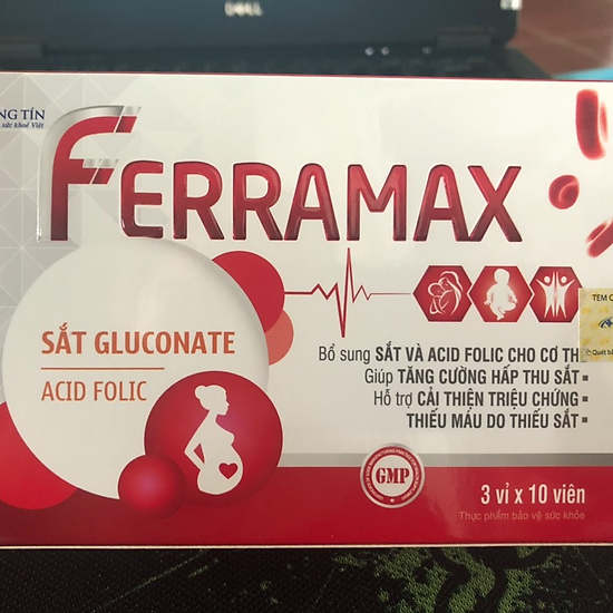 Ferramax bổ sung sắt và acid folic cho cơ thể - ảnh sản phẩm 1