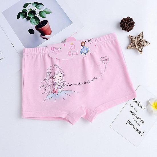 Quần chip siêu xinh cho Bé Gái từ 2-5 tuổi. - NGỌC,Size 3-4 tuổi | Bossbaby  | Tiki