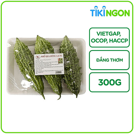 Khổ qua rừng lai f1 vietgap hiệp vân 300g - ảnh sản phẩm 1