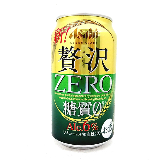 Nước giải khát có cồn zeitaku zero 6% 350ml - ảnh sản phẩm 1