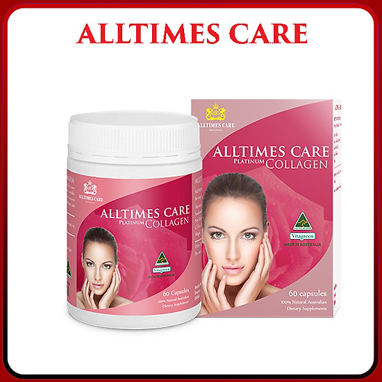 Thực phẩm bảo vệ sức khỏe collagen alltimes care hộp 60 viên - ảnh sản phẩm 2