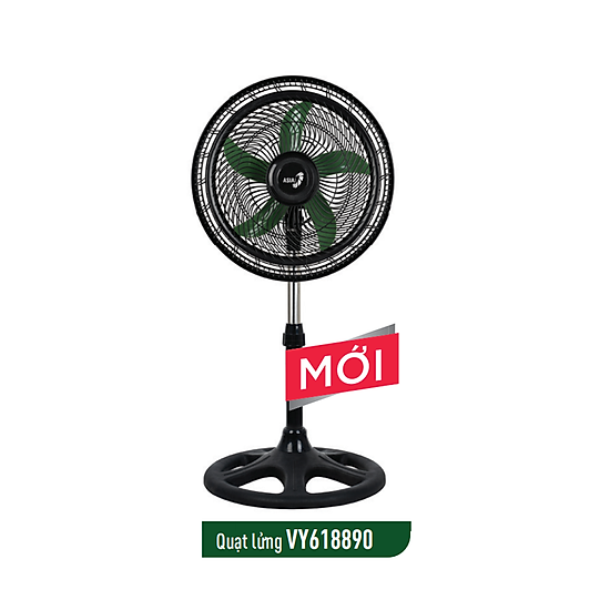 Mua Quạt lửng Asia vina Turbo One 55W VY618890-màu xanh, VY618790-màu xám - Hàng chính hãng - Màu đen- cánh xanh tại Gia Dụng Tuvina | Tiki