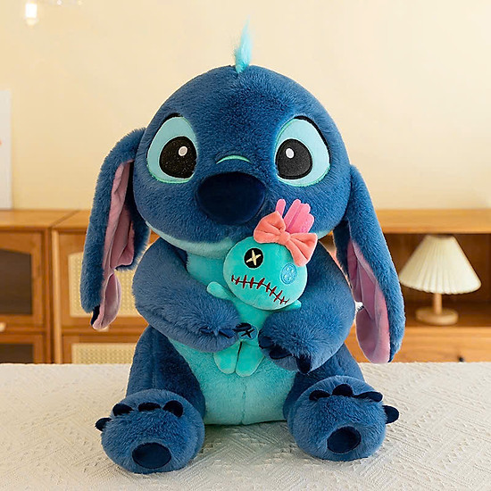 Mua Gấu Bông Stitch Xanh Ôm Vịt, Thú Nhồi Bông Stitch Nhồi Bông Mềm Mịn Gấu Bông Nadu 35cm - Hàng Chính Hãng MINIIN - Màu xanh tại Smarthome29 | Tiki