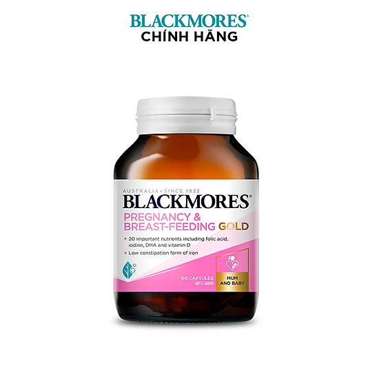 Combo 2 lọ vitamin tổng hợp cho bà bầu và mẹ cho con bú blackmores - ảnh sản phẩm 2